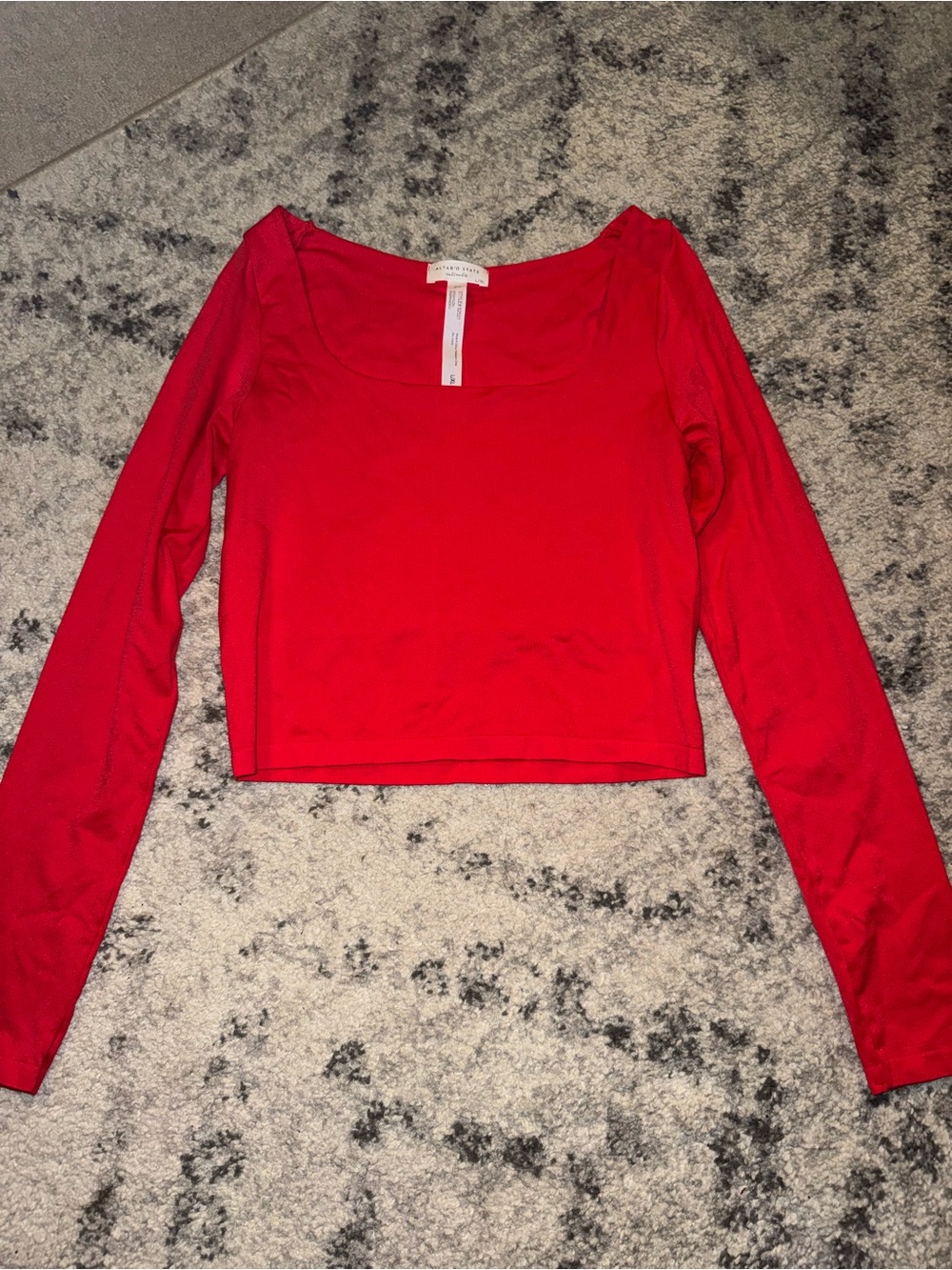 Altar’d State intimates cropped long sleeve top